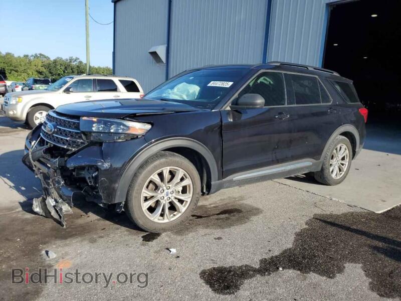 2020 Ford EXPLORER XLT (VIN 1FMSK7DH9LGC07201) — фото 1 из 15, Copart, повреждение: передняя часть