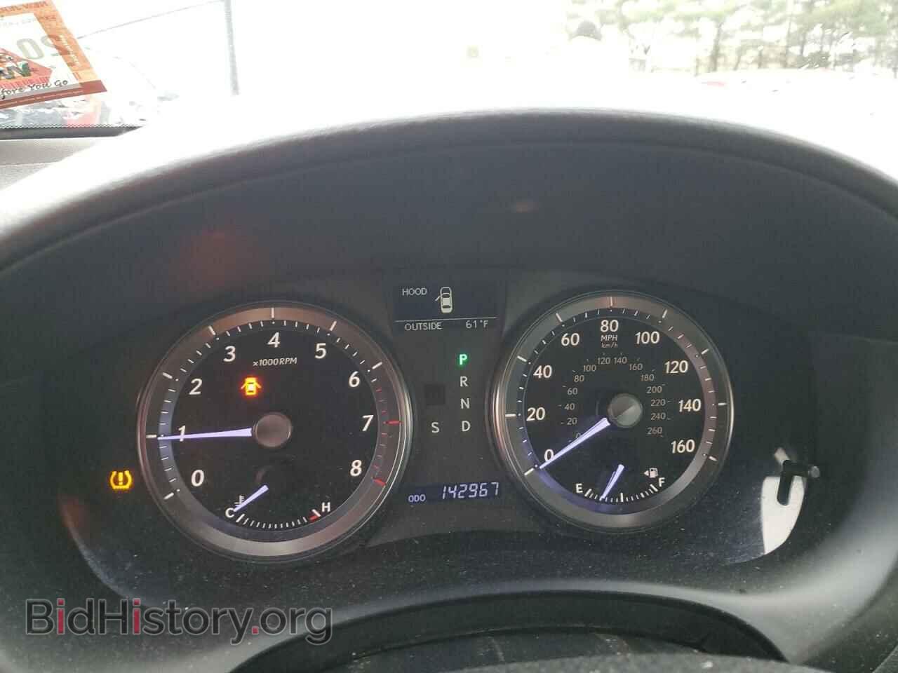 2012 LEXUS ES350 - VIN: JTHBK1EGXC2504495 - Фото 9