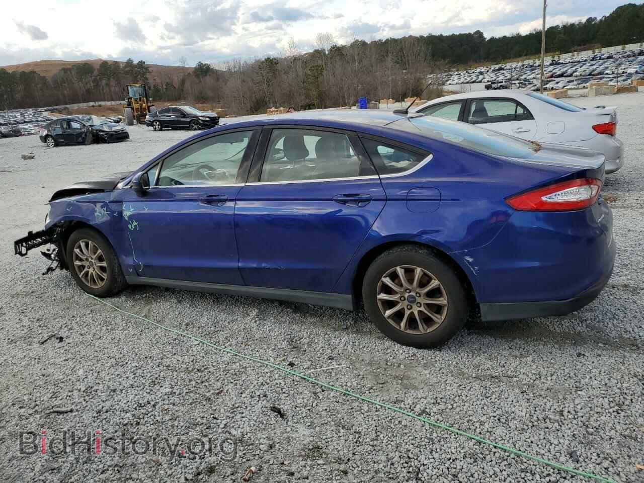 2016 FORD FUSION - VIN: 3FA6P0G74GR237485 - Фото 2