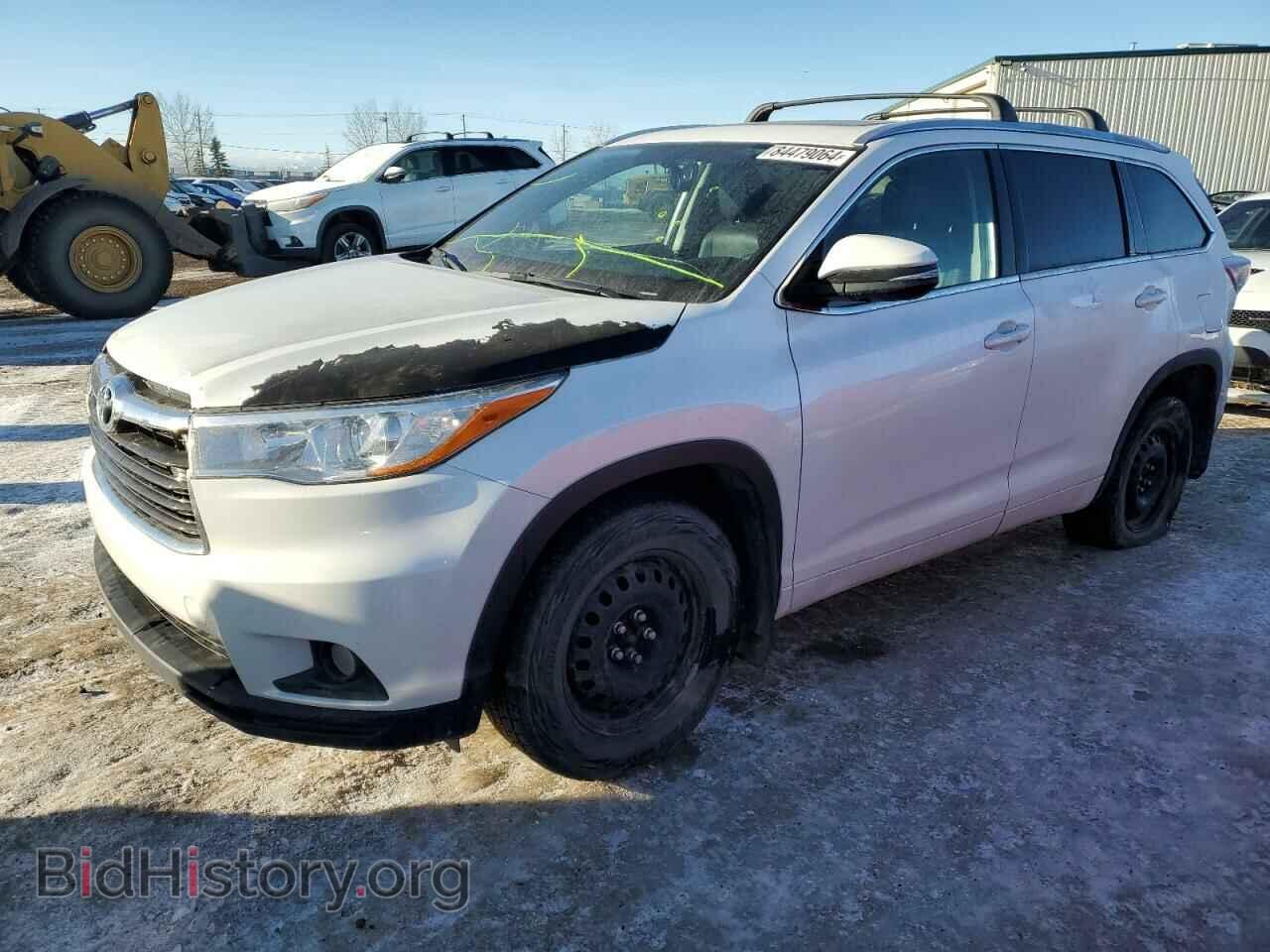 Фотография 5TDDKRFH3GS342675 - TOYOTA HIGHLANDER 2016