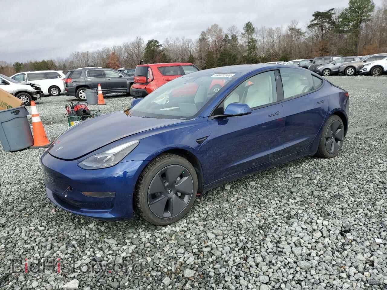 Photo 5YJ3E1EA0MF989561 - TESLA MODEL 3 2021