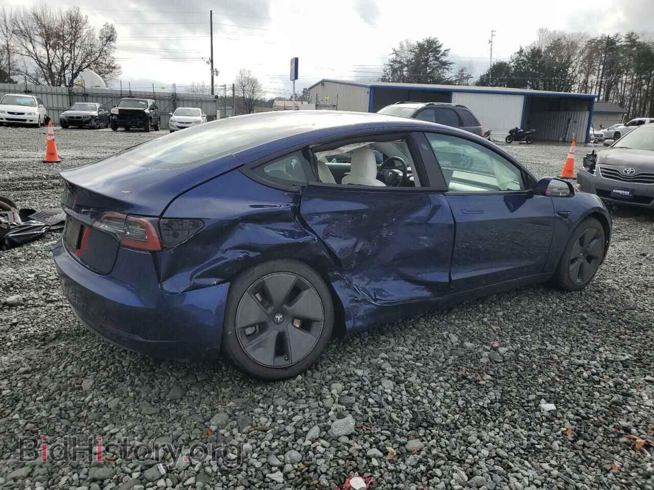 2021 TESLA MODEL 3 - VIN: 5YJ3E1EA0MF989561 - Фото 3