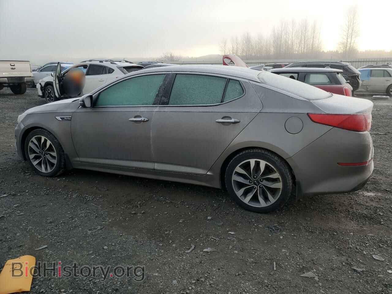 2015 KIA OPTIMA - VIN: 5XXGR4A67FG420635 - Фото 2