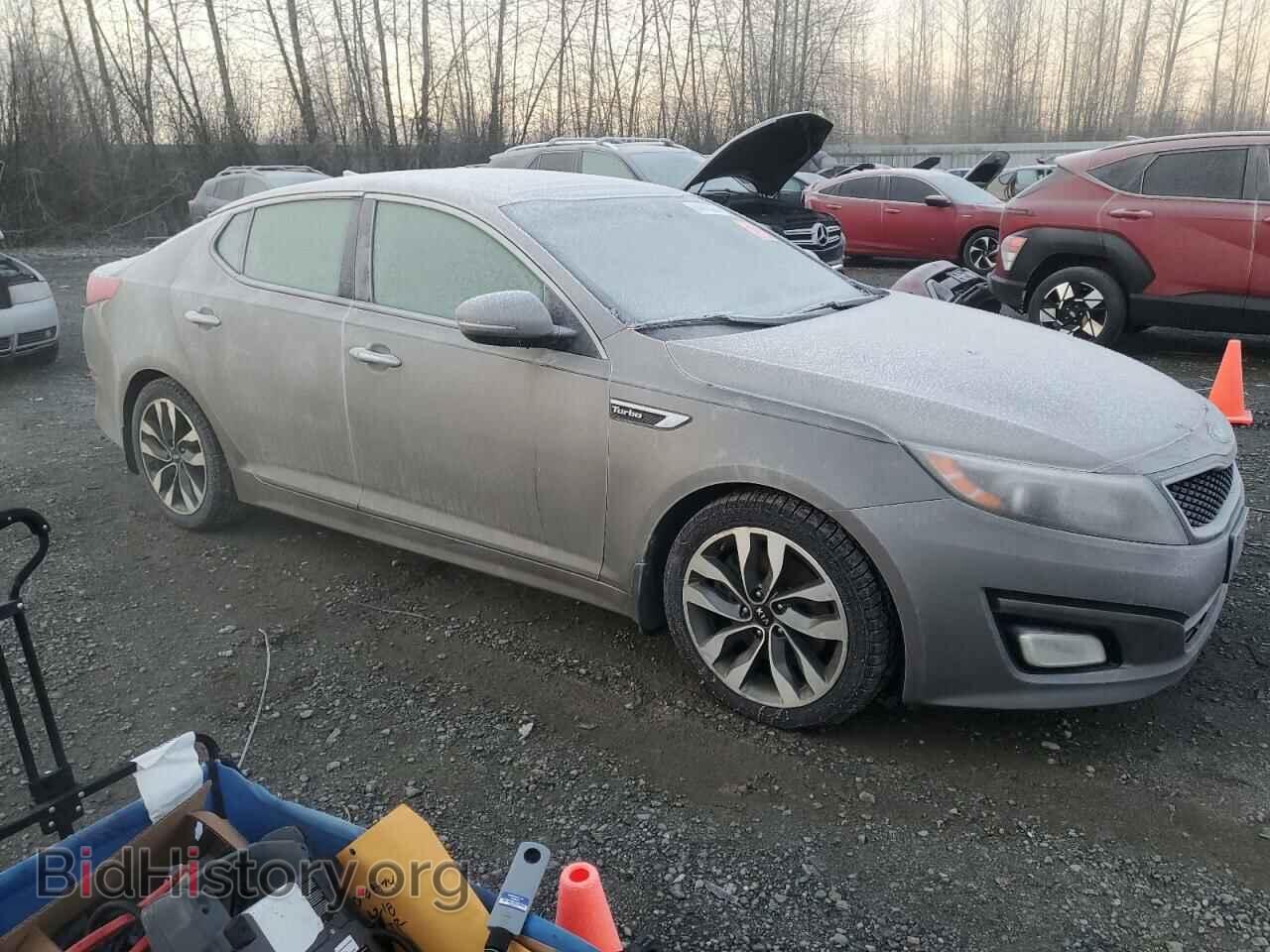 2015 KIA OPTIMA - VIN: 5XXGR4A67FG420635 - Фото 4