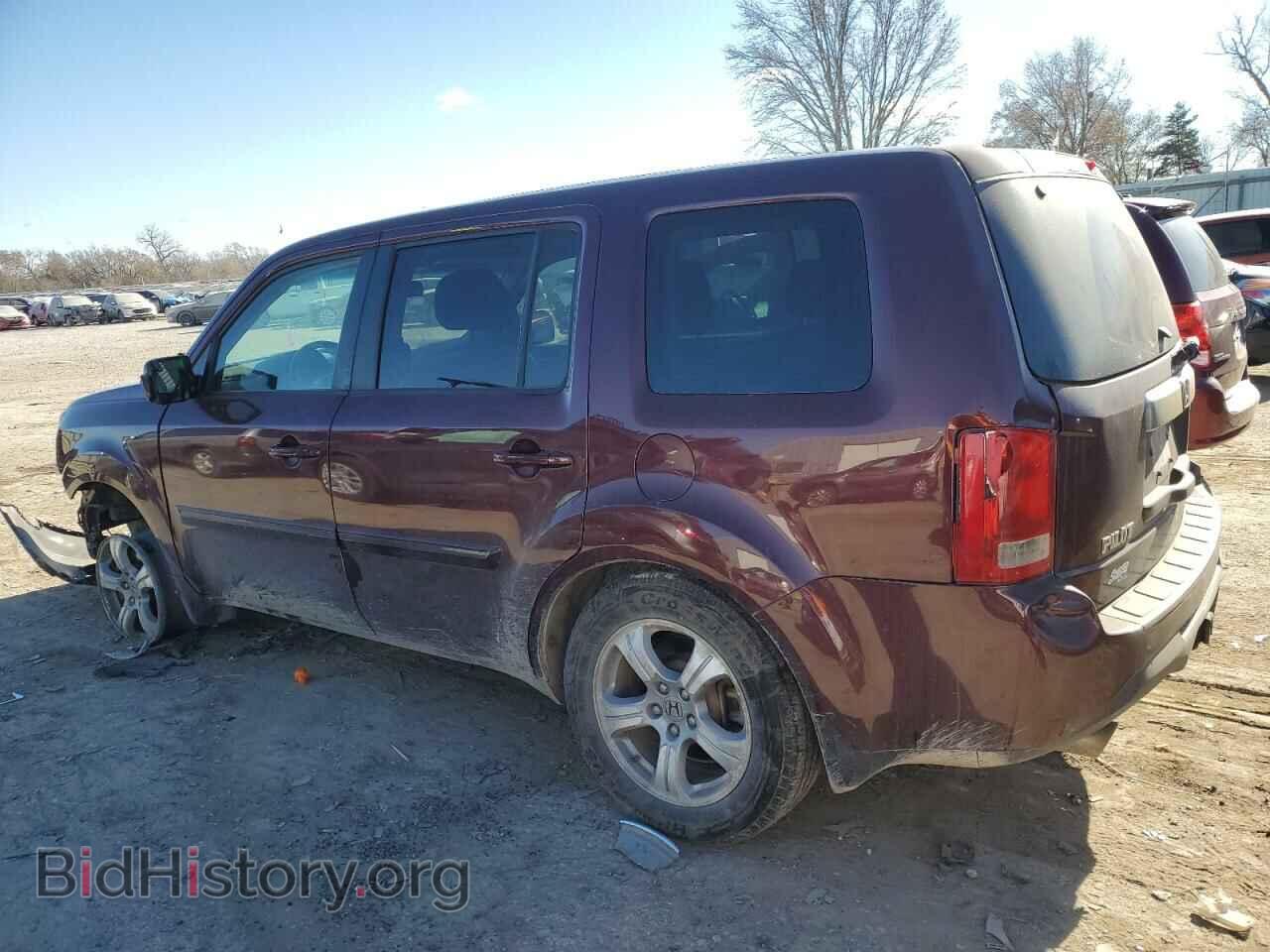 2012 HONDA PILOT - VIN: 5FNYF4H6XCB024345 - Фото 2