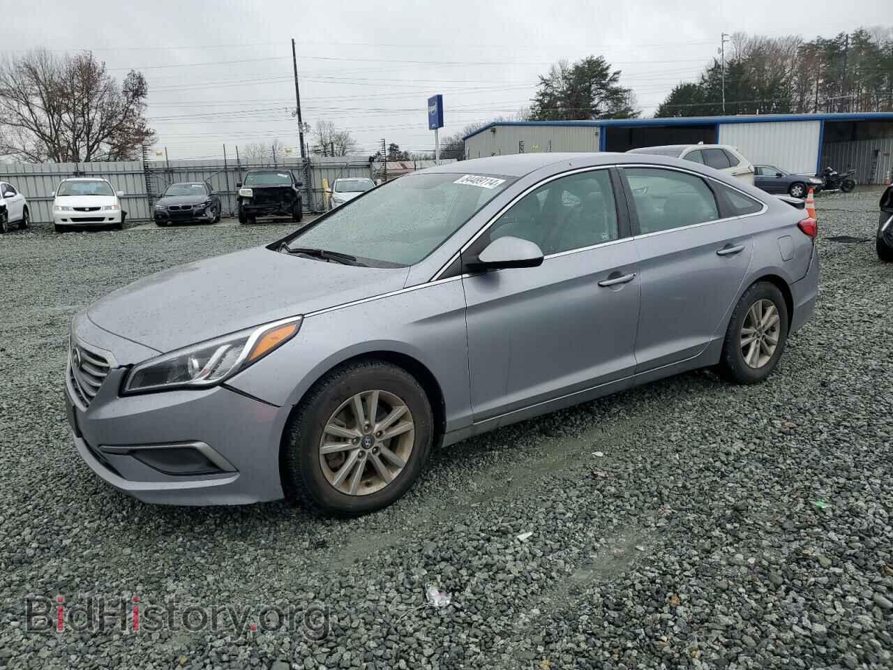 Фотография 5NPE24AF8HH492205 - HYUNDAI SONATA 2017