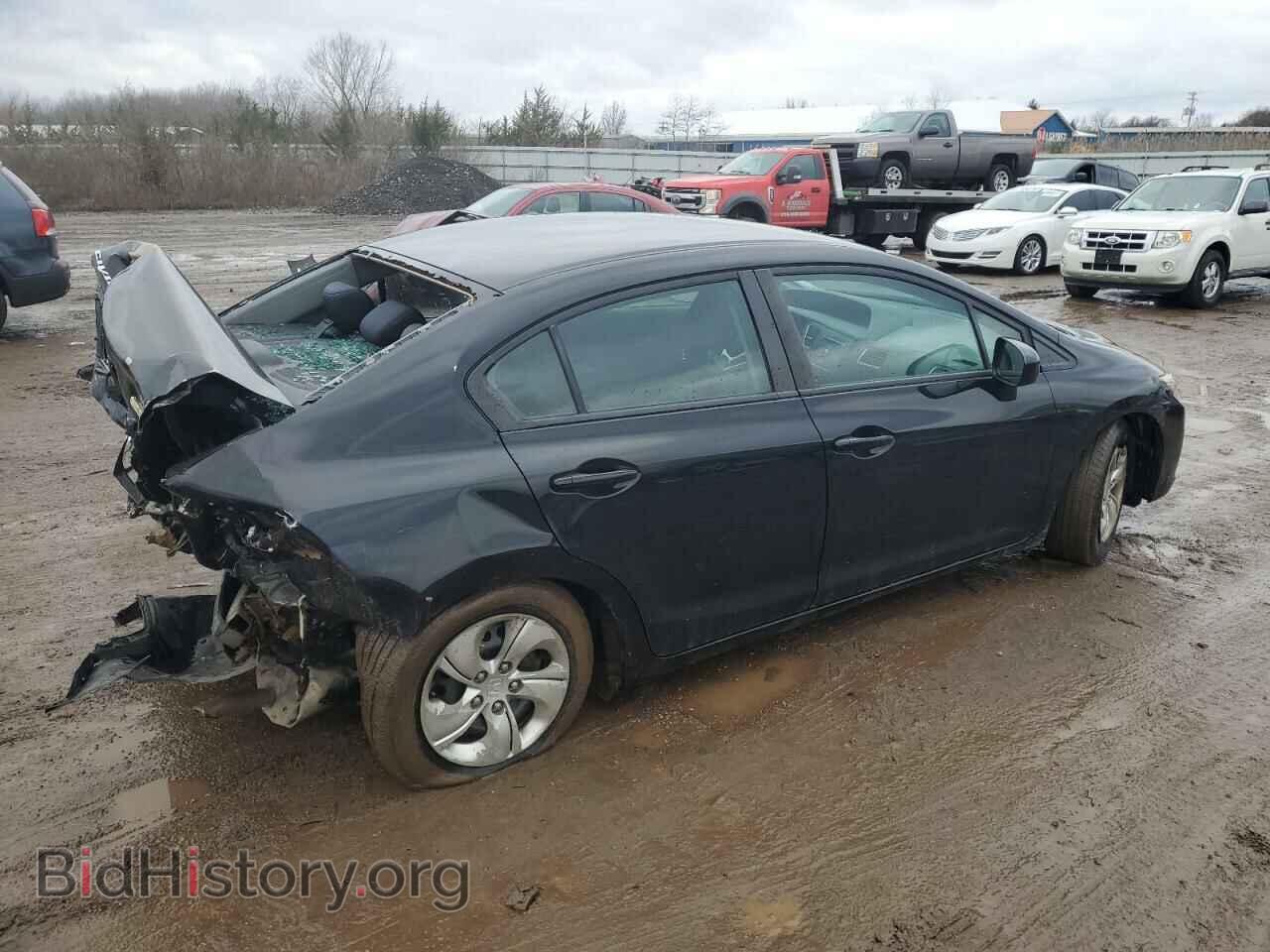2014 HONDA CIVIC - VIN: 19XFB2F55EE003400 - Фото 3