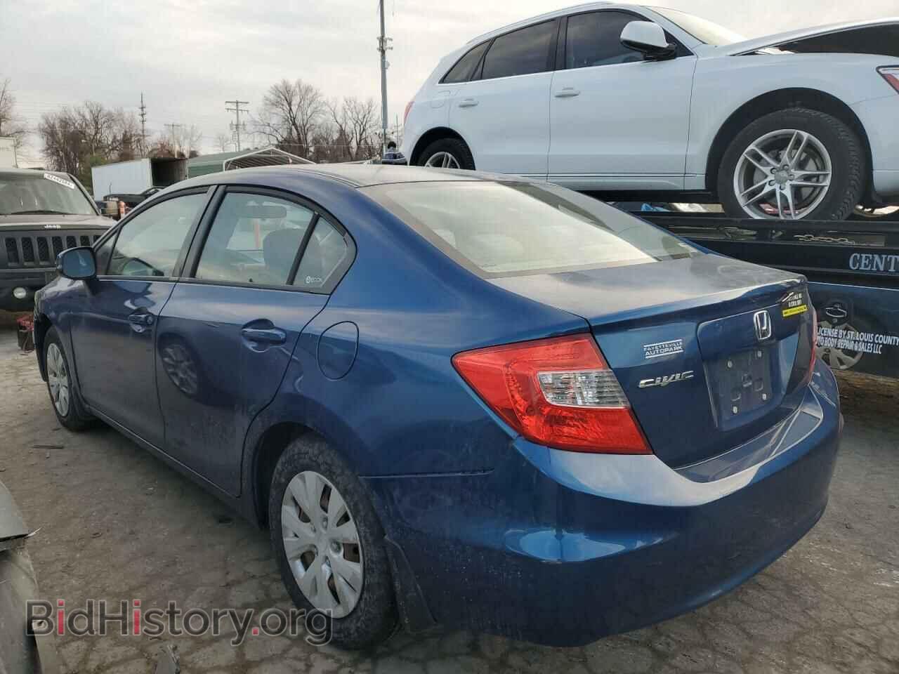 2012 HONDA CIVIC - VIN: 2HGFB2E59CH502446 - Фото 2