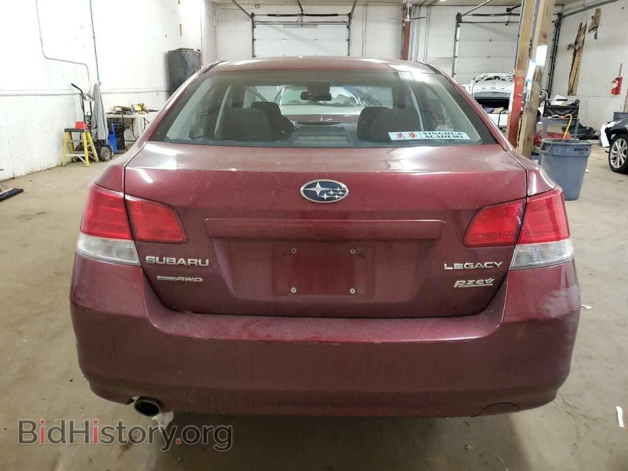 2012 SUBARU LEGACY - VIN: 4S3BMBB67C3033221 - Фото 6