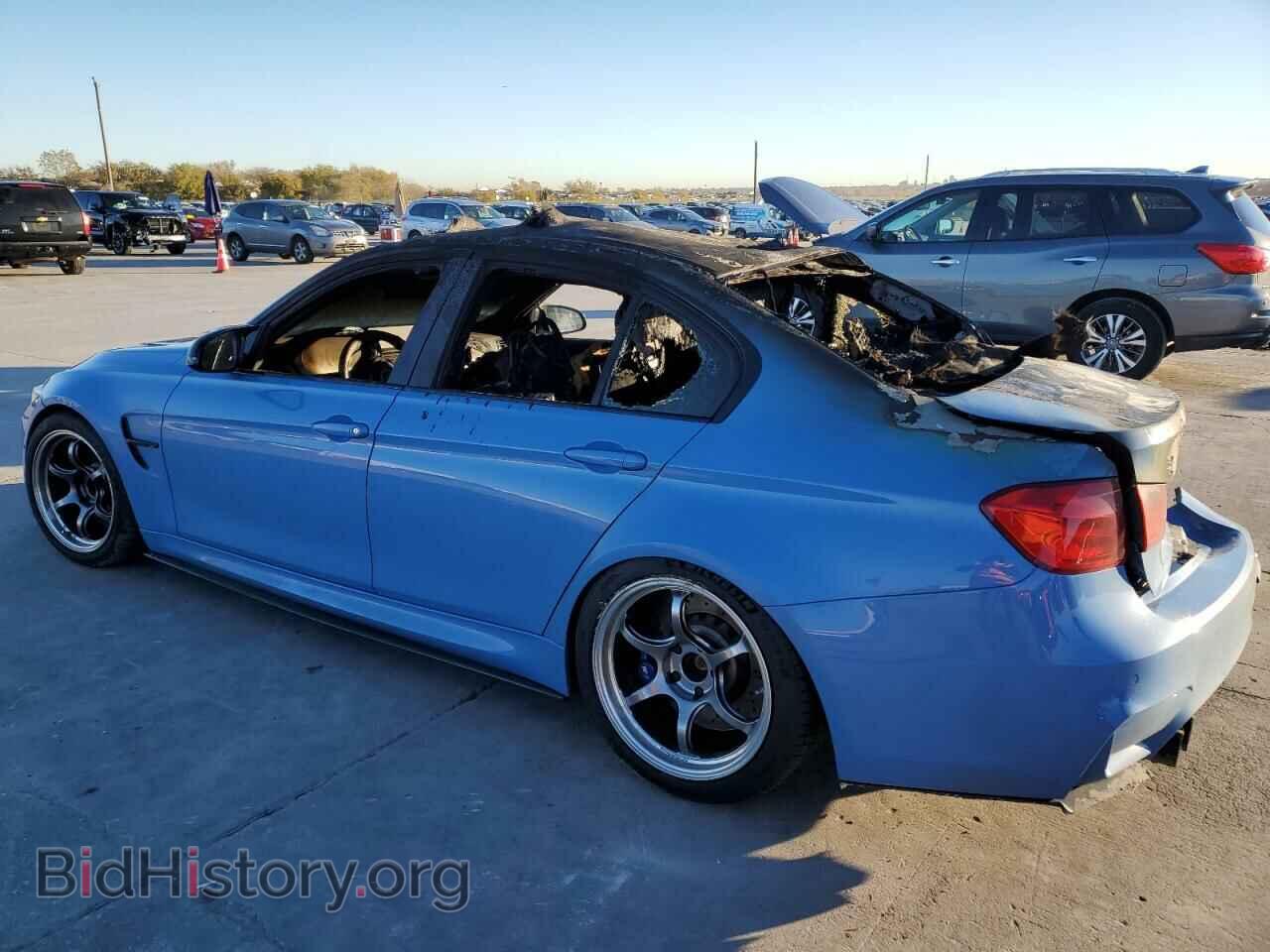 2015 BMW M3 - VIN: WBS3C9C53FP804611 - Фото 2