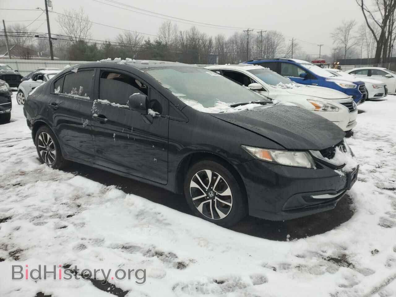 2013 HONDA CIVIC - VIN: 2HGFB2F81DH555622 - Фото 4