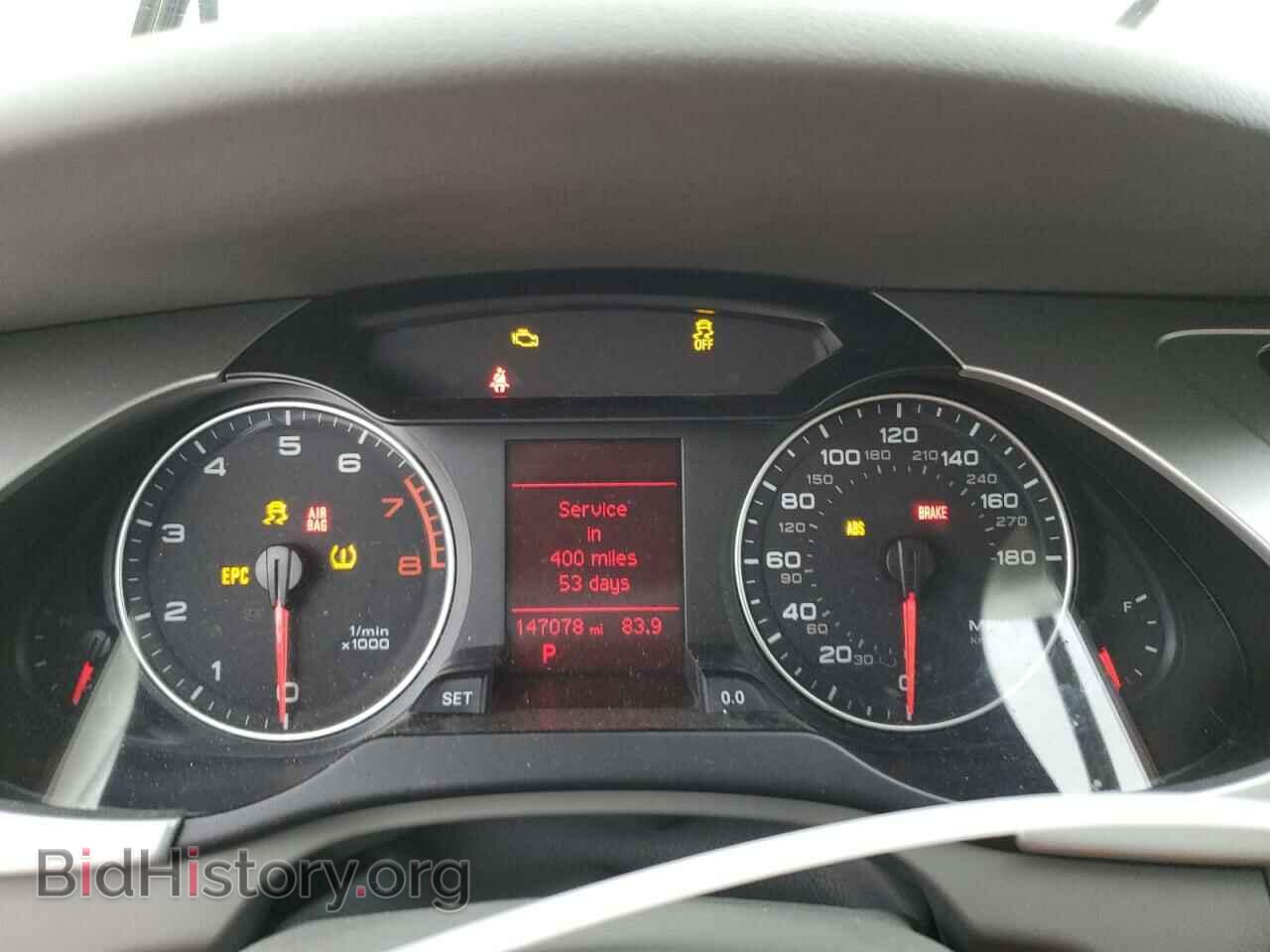 2012 AUDI A4 - VIN: WAUFFAFLXCA119086 - Photo 9