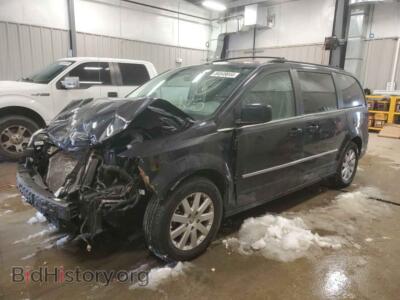 2010 Chrysler MINIVAN Touring, black — VIN 2A4RR5D15AR189257, Copart