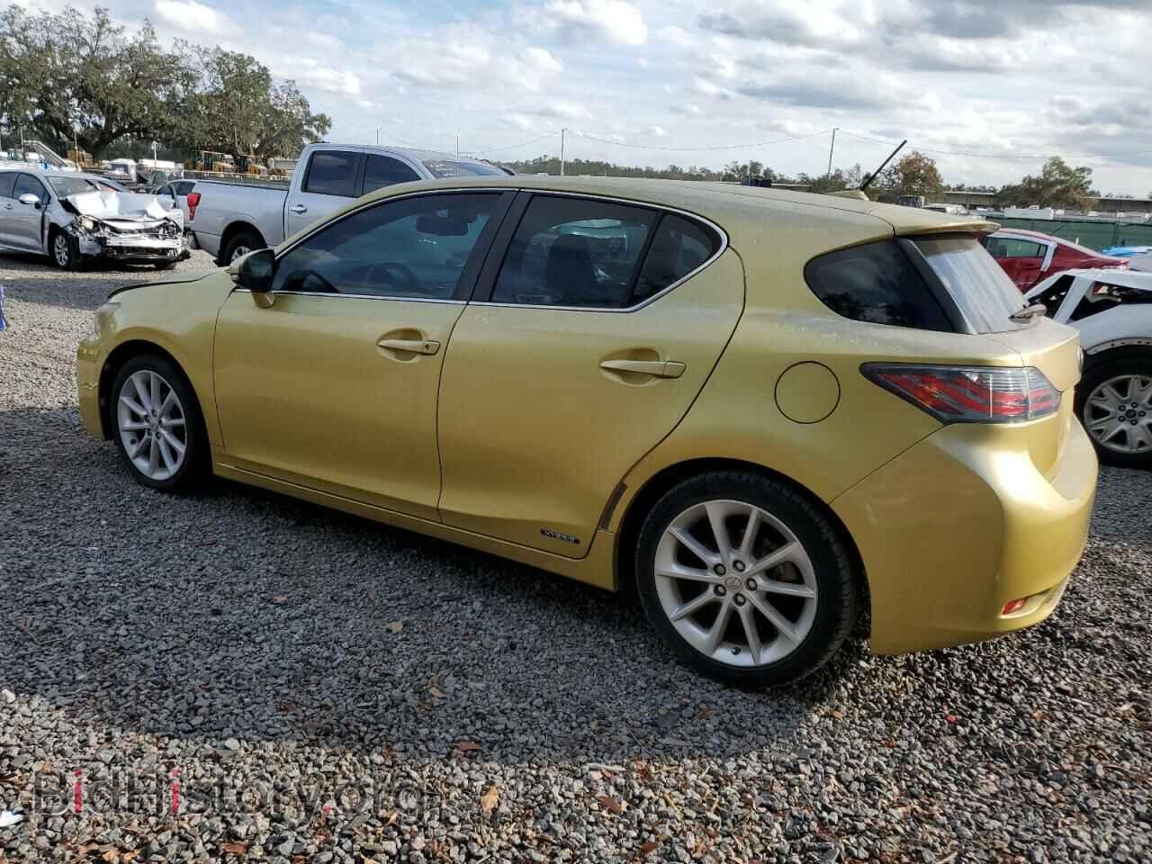 2011 LEXUS CT 200 - VIN: JTHKD5BH2B2035402 - Фото 2