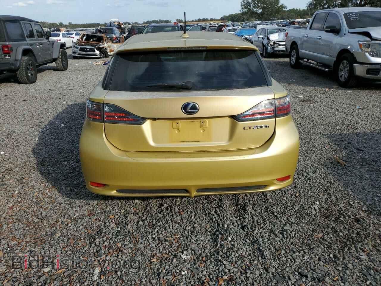 2011 LEXUS CT 200 - VIN: JTHKD5BH2B2035402 - Фото 6