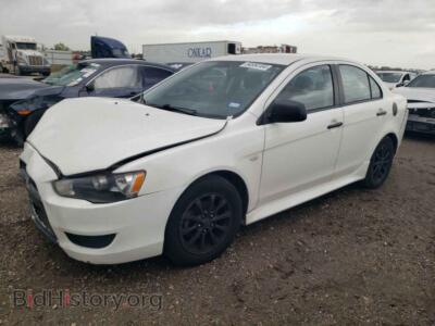 2014 Mitsubishi LANCER ES/ES Sport, белый — VIN JA32U2FU1EU014538, Copart