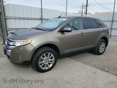 2014 Ford EDGE Limited, beige — VIN 2FMDK3KC2EBA41770, Copart