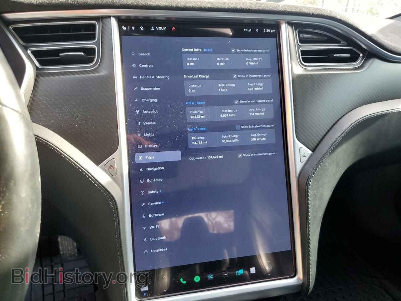 2015 TESLA MODEL S - VIN: 5YJSA1E29FF104325 - Фото 9