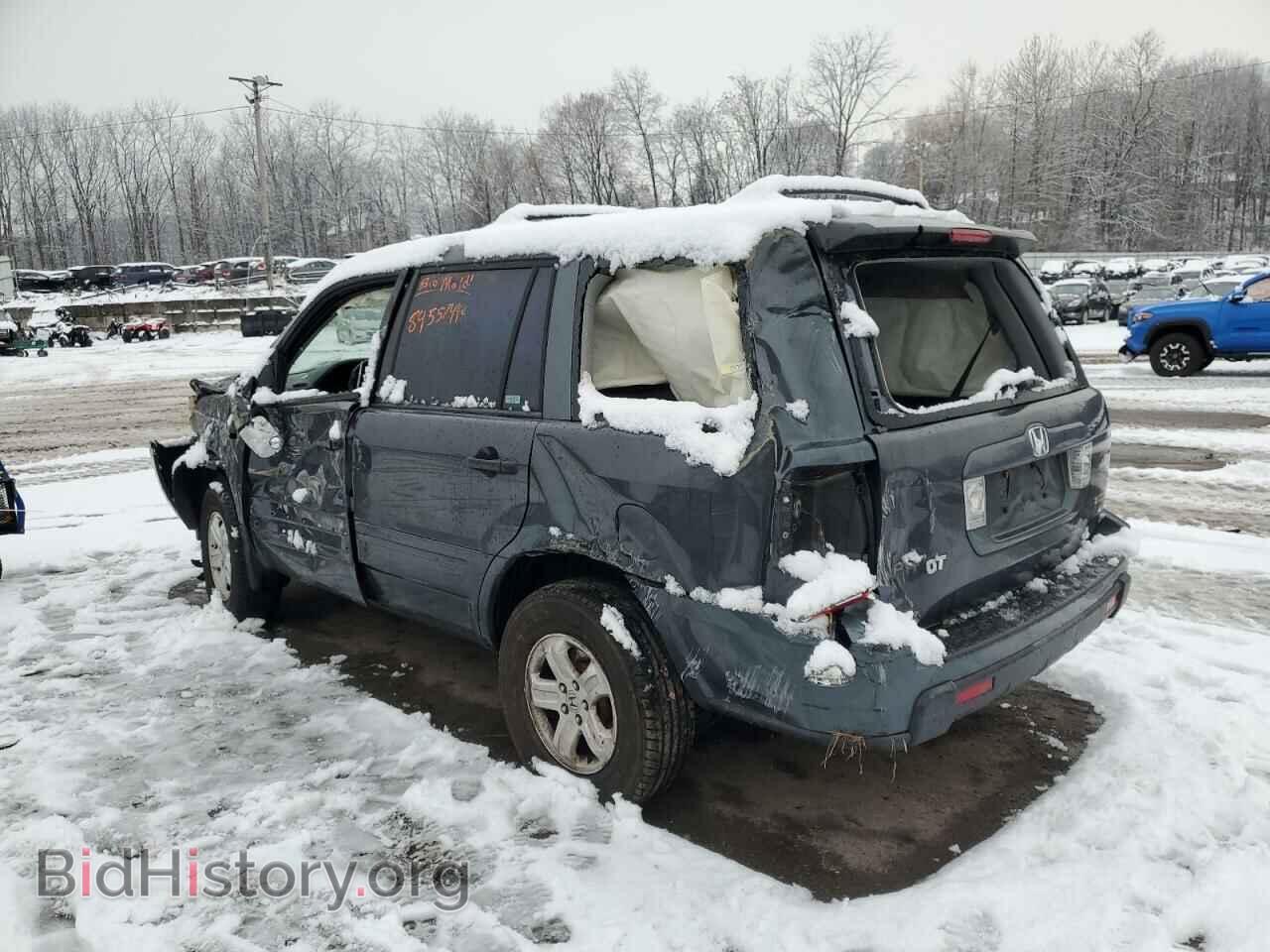 2006 HONDA PILOT - VIN: 2HKYF18126H524766 - Фото 2