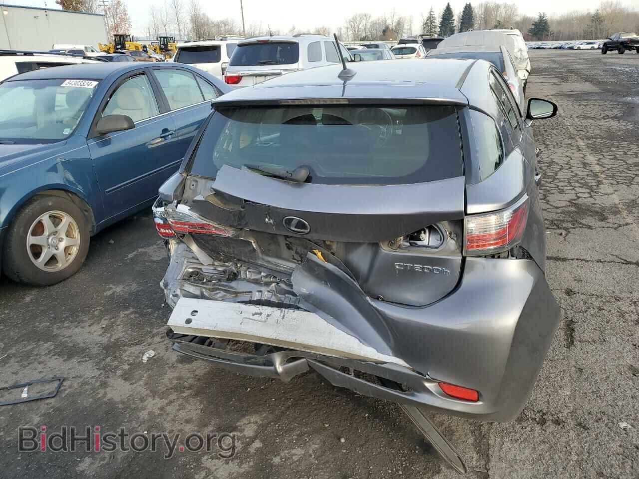 2012 LEXUS CT 200 - VIN: JTHKD5BH0C2100474 - Фото 6
