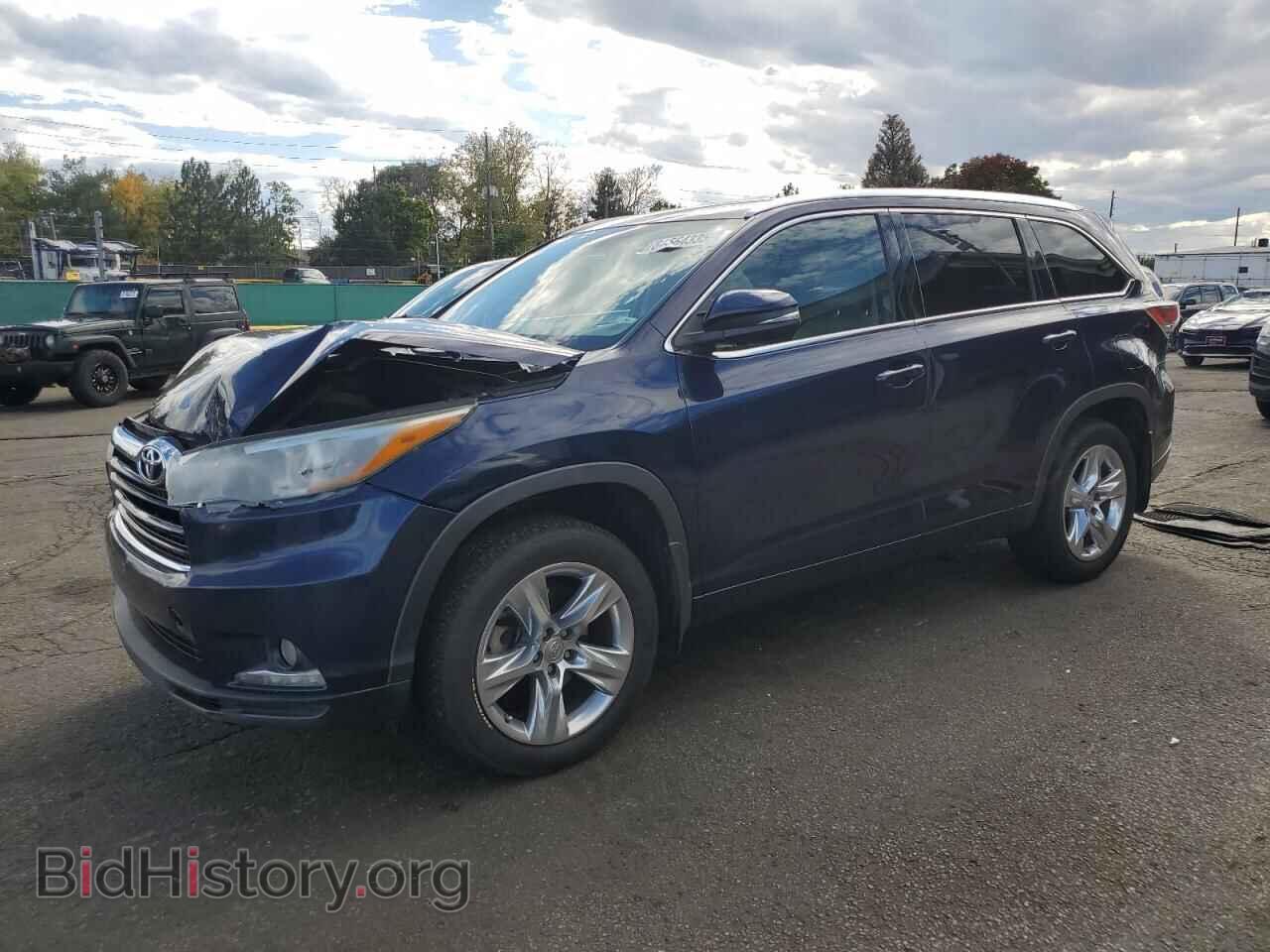 Photo 5TDDKRFH7ES053473 - TOYOTA HIGHLANDER 2014