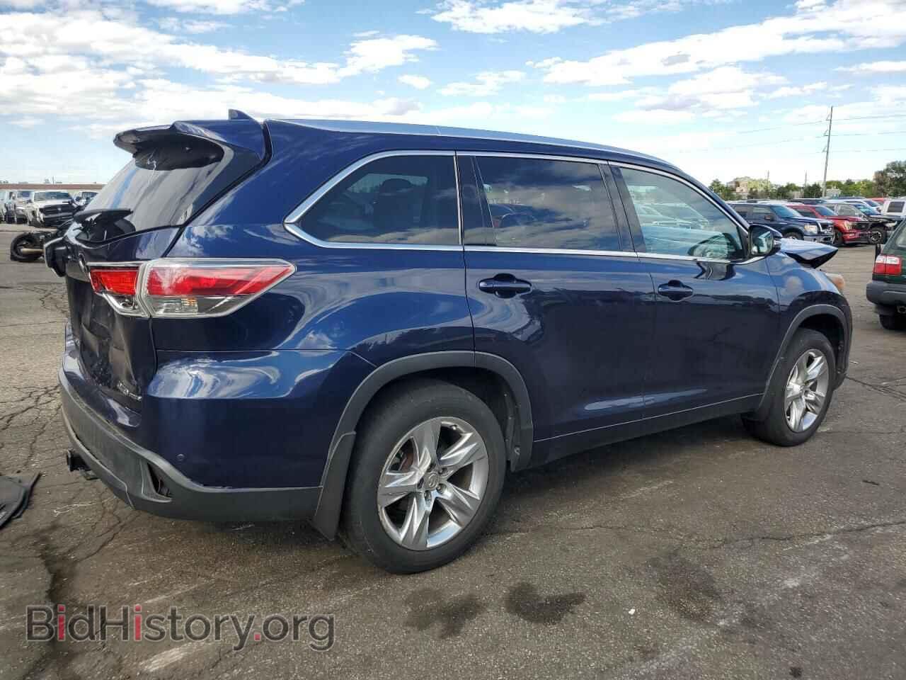 2014 TOYOTA HIGHLANDER - VIN: 5TDDKRFH7ES053473 - Фото 3