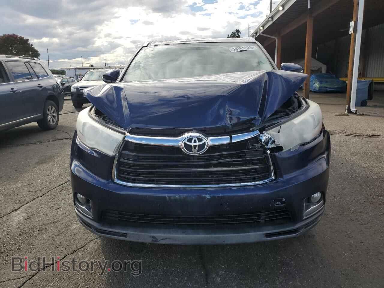 2014 TOYOTA HIGHLANDER - VIN: 5TDDKRFH7ES053473 - Фото 5