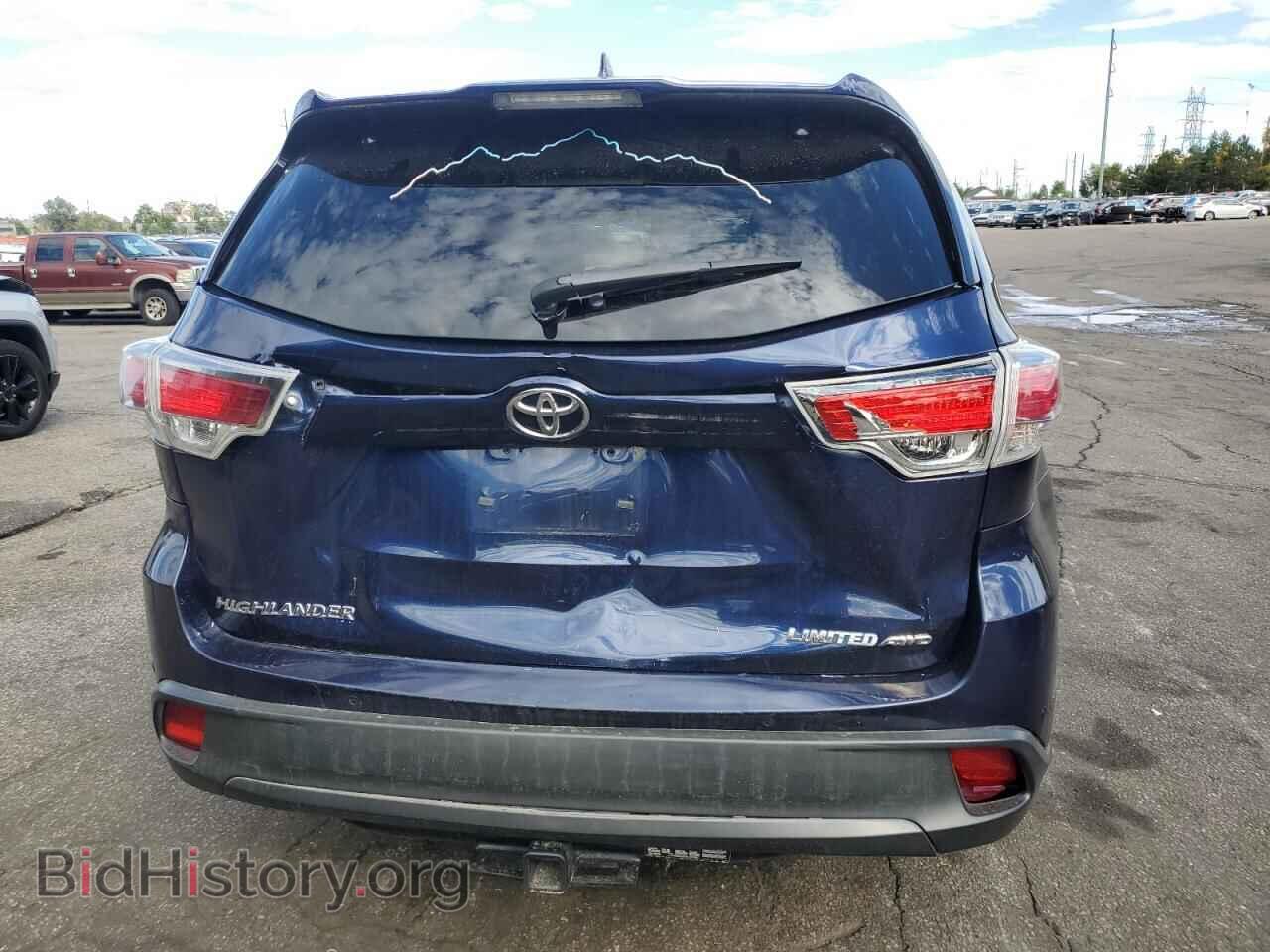 2014 TOYOTA HIGHLANDER - VIN: 5TDDKRFH7ES053473 - Фото 6