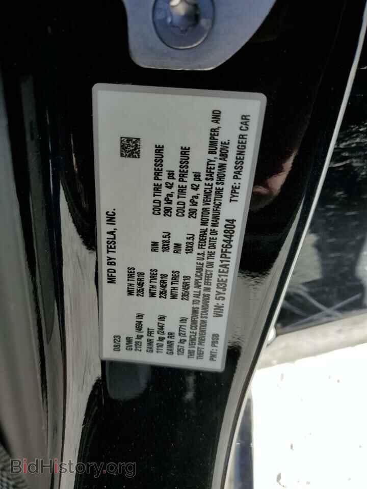 2023 TESLA MODEL 3 - VIN: 5YJ3E1EA1PF644804 - Фото 13