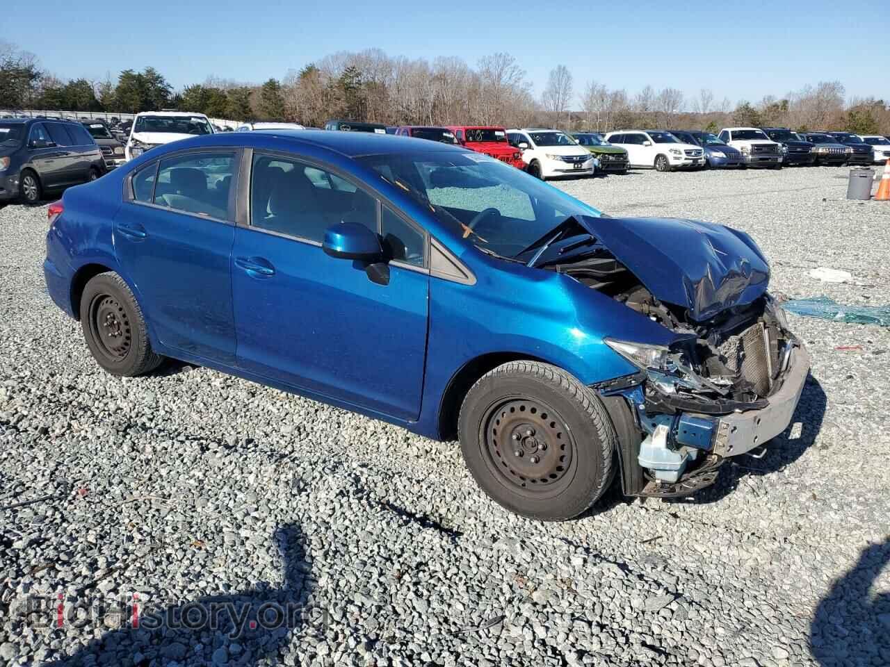 2013 HONDA CIVIC - VIN: 19XFB2F57DE253798 - Фото 4