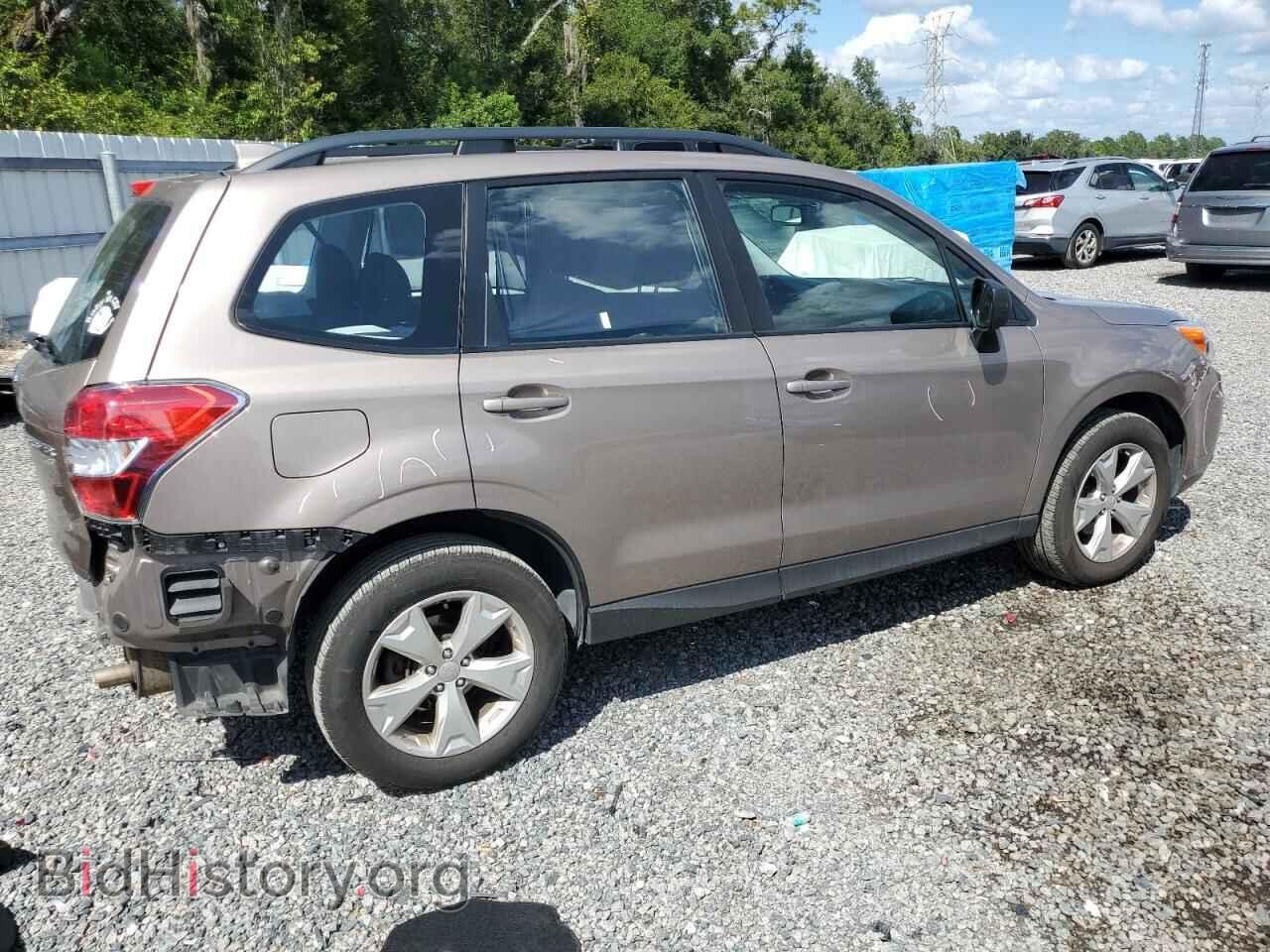 2016 SUBARU FORESTER - VIN: JF2SJABC7GH518316 - Фото 3