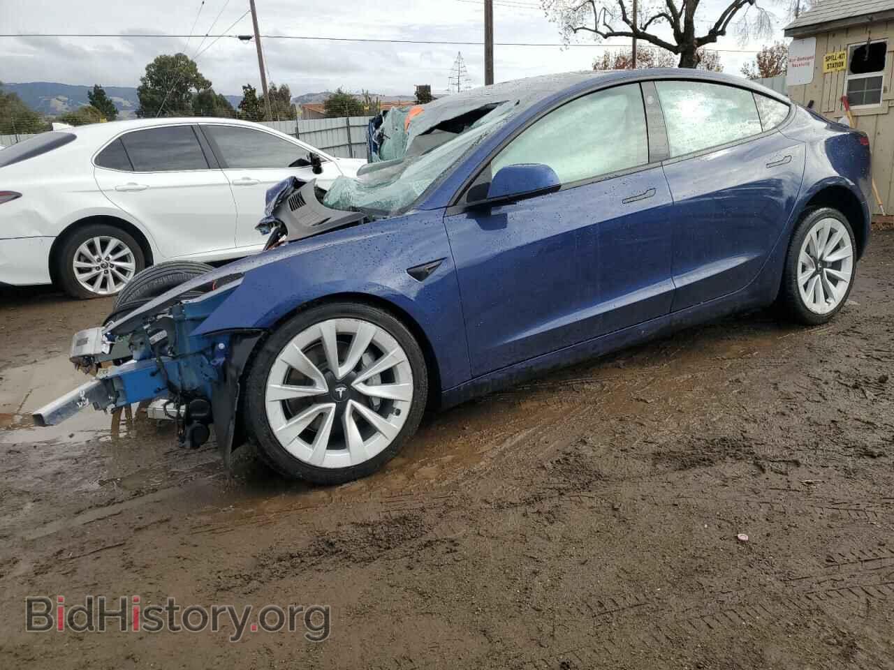 Photo 5YJ3E1EA9NF144337 - TESLA MODEL 3 2022