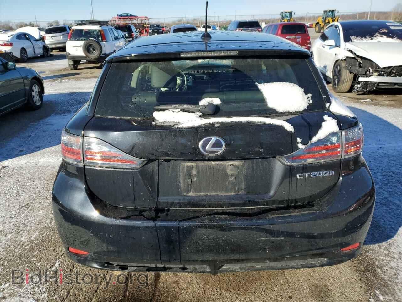 2012 LEXUS CT 200 - VIN: JTHKD5BH7C2065660 - Фото 6