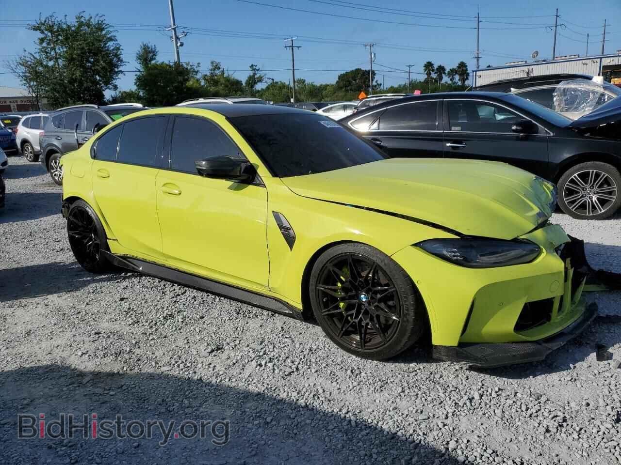 2022 BMW M3 - VIN: WBS43AY06NFL71812 - Photo 4