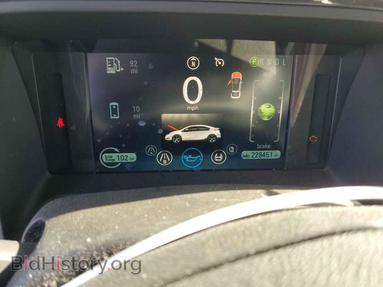 2012 CHEVROLET VOLT - VIN: 1G1RF6E44CU114447 - Фото 9
