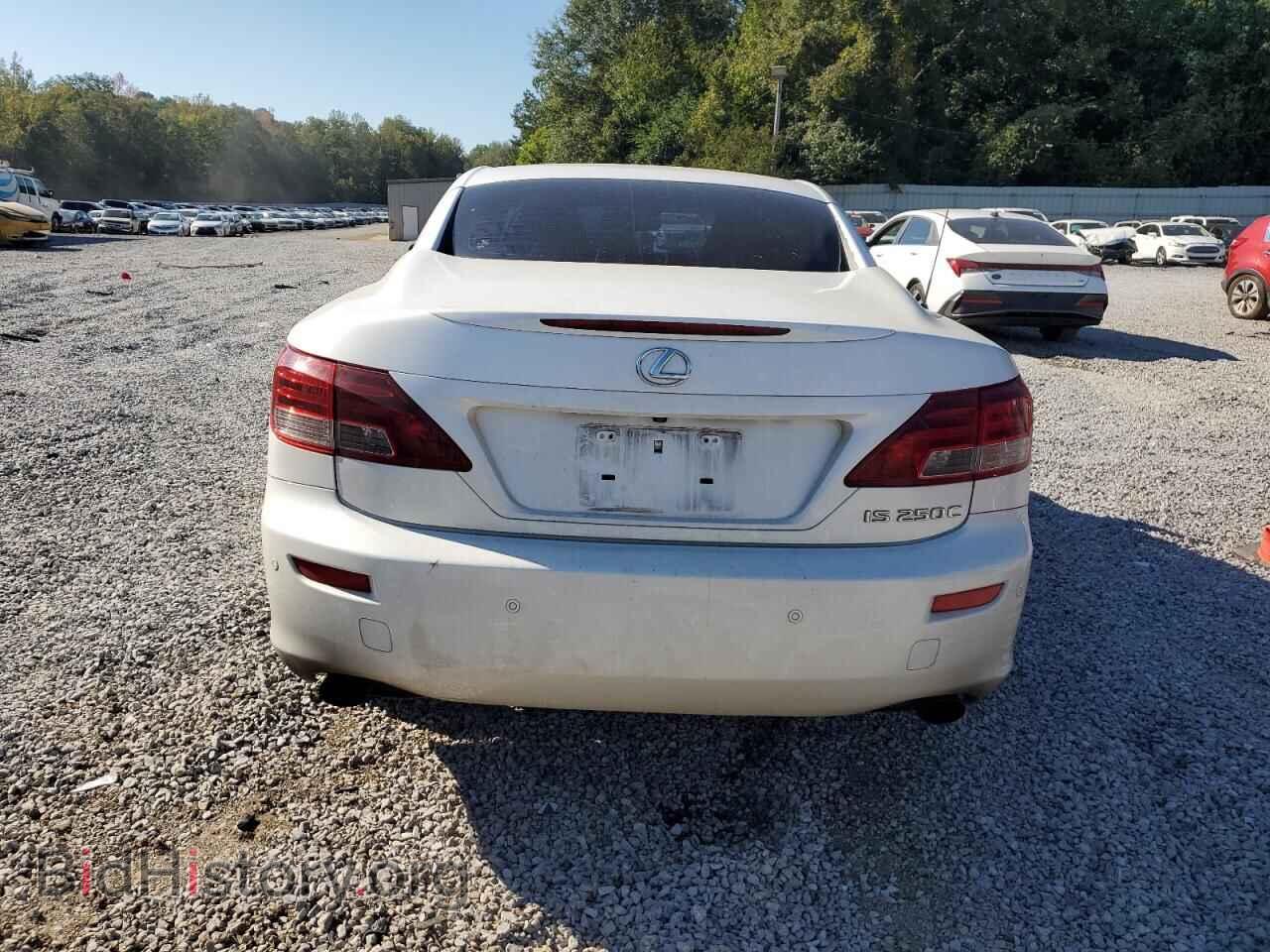 2012 LEXUS IS - VIN: JTHFF2C25C2521479 - Фото 6