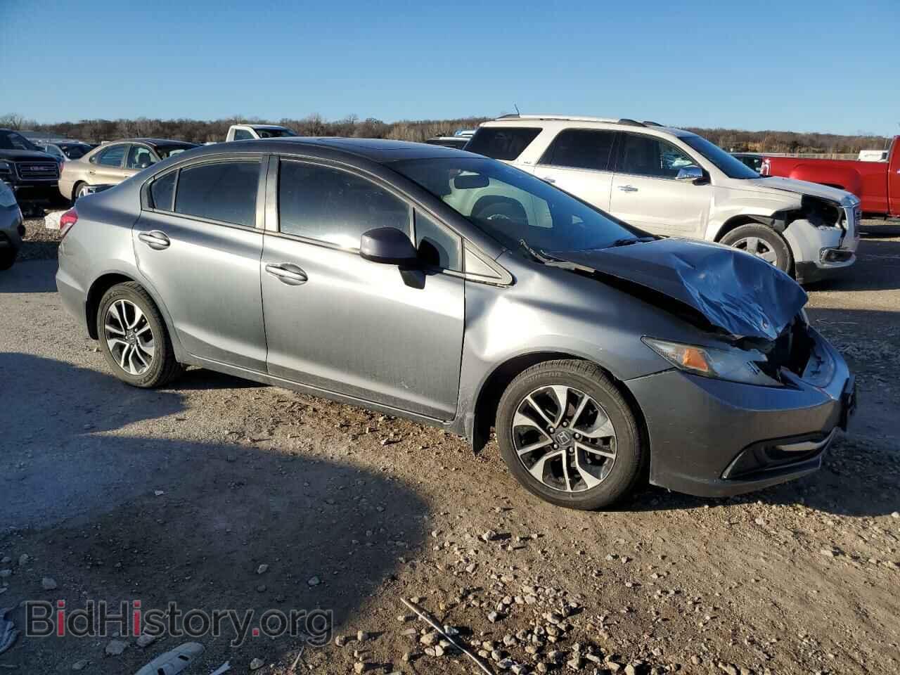 2013 HONDA CIVIC - VIN: 2HGFB2F80DH505973 - Фото 4