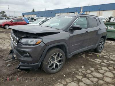 2024 Jeep COMPASS Limited, серый — VIN 3C4NJDCN1RT142049, Copart