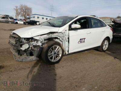 2017 Ford FOCUS SE, white — VIN 1FADP3F2XHL265399, Copart
