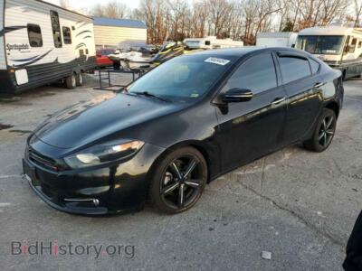 2014 Dodge DART SXT, черный — VIN 1C3CDFBB5ED775871, Copart