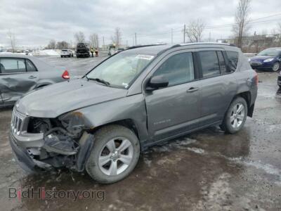 2012 Jeep COMPASS, charcoal — VIN 1C4NJDAB8CD523824, Copart