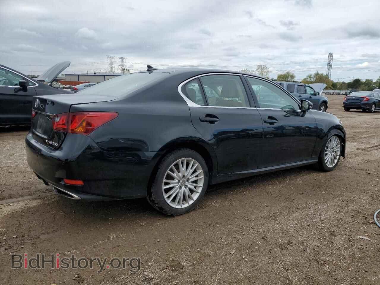2013 LEXUS GS350 - VIN: JTHCE1BL0D5013351 - Фото 3