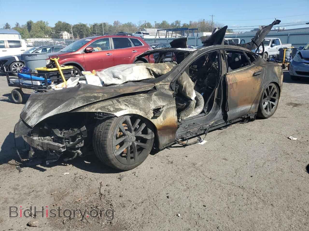Фотография 5YJSA1E54MF455294 - TESLA MODEL S 2021