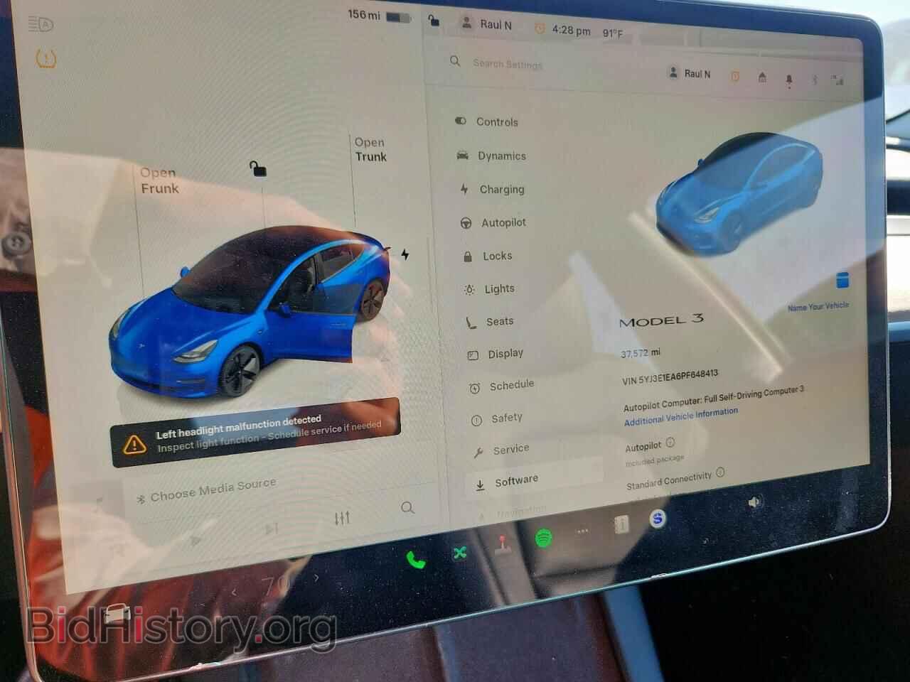 2023 TESLA MODEL 3 - VIN: 5YJ3E1EA6PF648413 - Photo 9