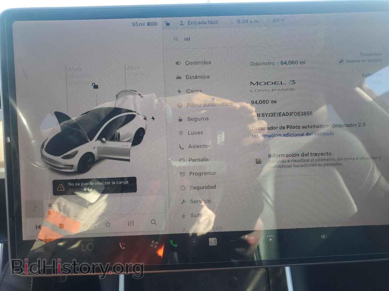 2018 TESLA MODEL 3 - VIN: 5YJ3E1EA0JF053855 - Photo 9