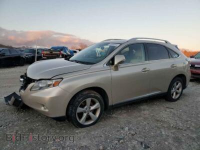 2012 Lexus RX350 350, tan — VIN 2T2BK1BA1CC132575, Copart