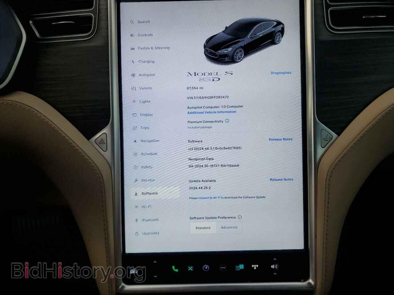 2015 TESLA MODEL S - VIN: 5YJSA1H29FF083472 - Photo 9