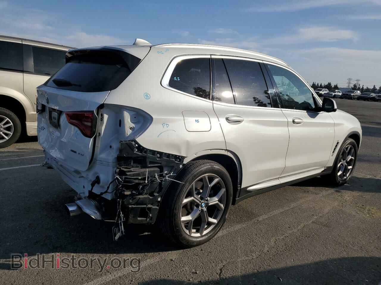 2021 BMW X3 - VIN: 5UXTY3C04M9F22670 - Фото 3