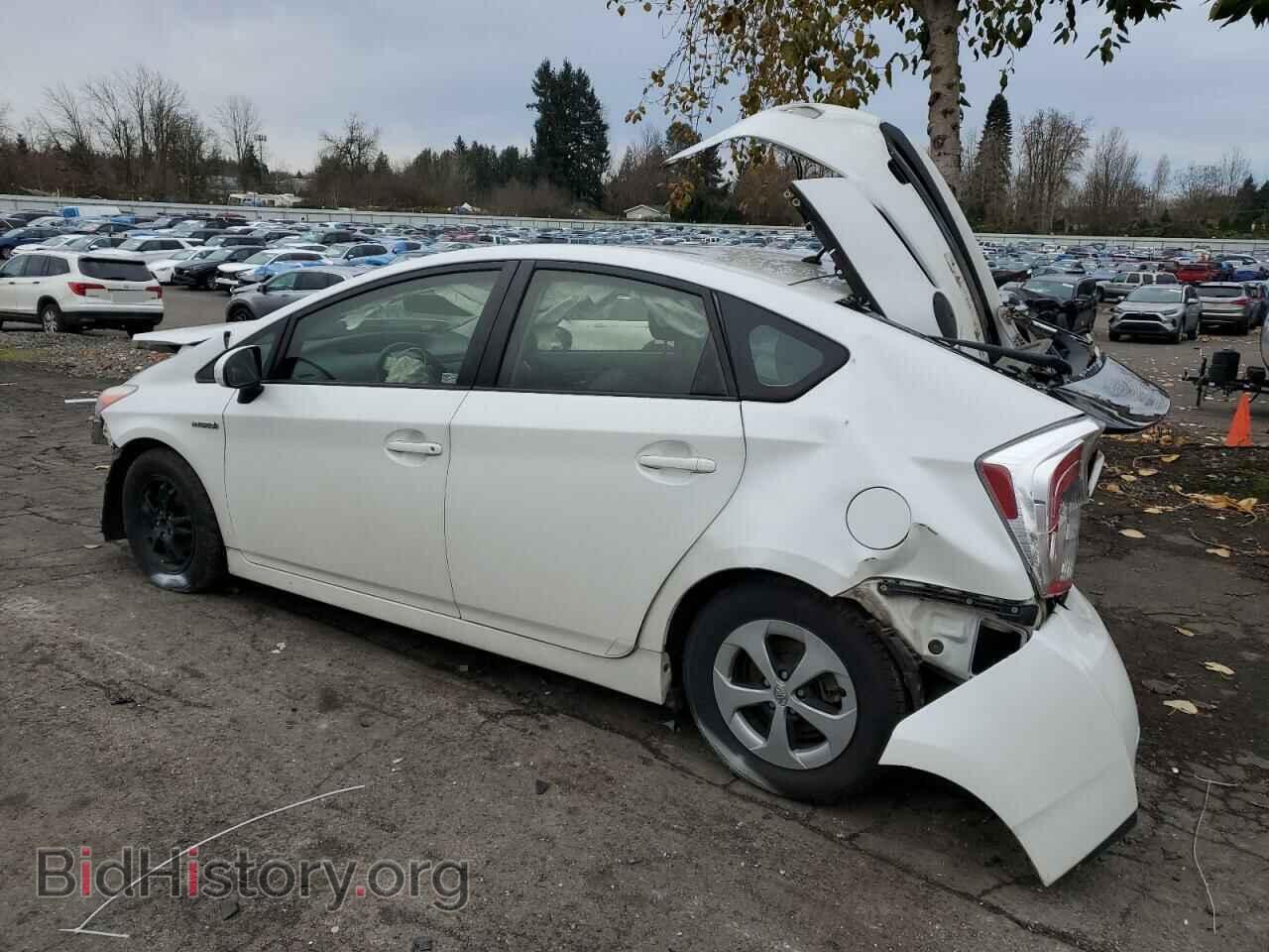 2012 TOYOTA PRIUS - VIN: JTDKN3DU2C5522094 - Фото 2