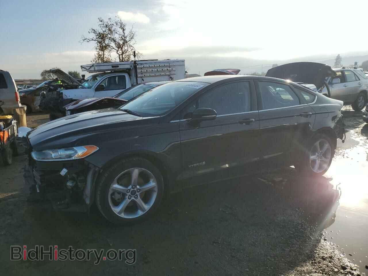 Photo 3FA6P0LU0DR209237 - FORD FUSION 2013